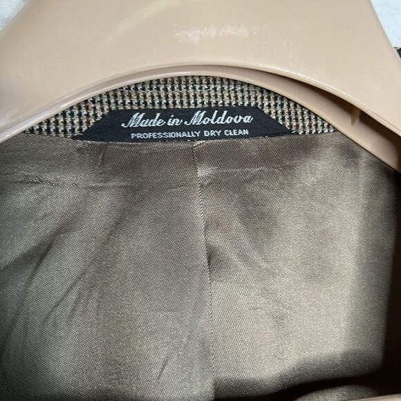 Tailor’s Row by Deansgate Silk & Wool Blazer Suit Jacket Coat Size 46R Vintage - Picture 7 of 7